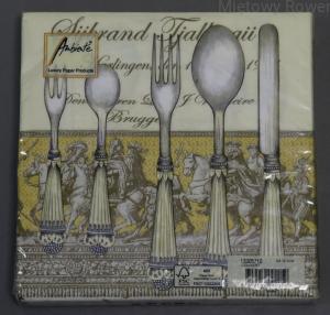 Serwetki decoupage SZTUĆCE zestaw 20 szt
