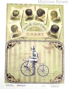 PAPIER RYŻOWY A4 FRYZURY 