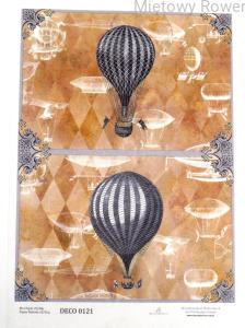 PAPIER RYŻOWY A4 DWA BALONY