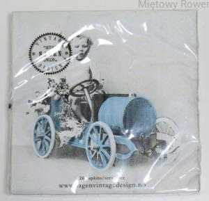 Serwetki decoupage BOY IN CAR zestaw 20szt