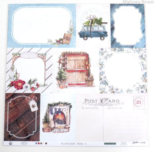 Papier The Four Seasons - Winter 05 30X30Cm. EAN: 5908275000112