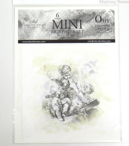 Zestaw Papierów Ryżowych Aniołki Itd Rsm010. EAN: 5901779152257