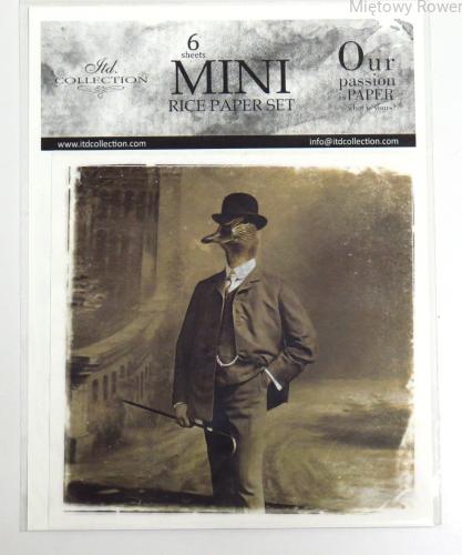 Zestaw Papierów Ryżowych Zwierzęta W Ludzkiej Postaci Itd Rsm033. EAN: 5901779159614