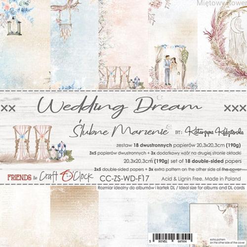 Zestaw Papierów 20 X 20 Cm Wedding Dream [Cc-Zs-Wd-F17]. EAN: 5907451647004