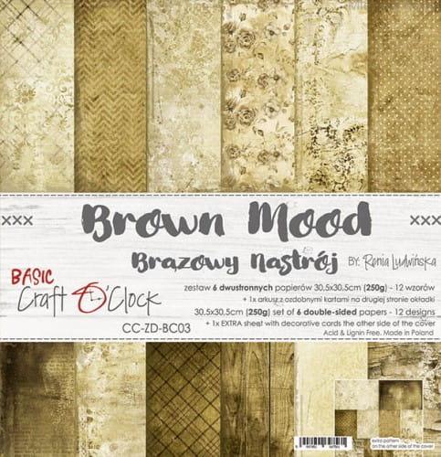 Basic 03 Brown Mood Zestaw Papierów 30,5X30,5Cm . EAN: 5907451647561