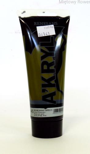 Farba Akrylowa Zieleń Renesansowa A'Kryl 200 Ml. EAN: 5900310021908