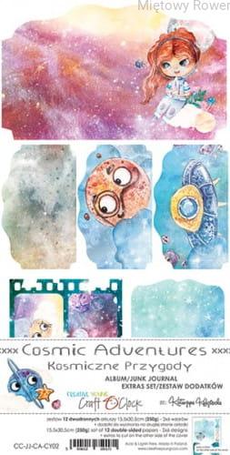 Zestaw Dodatków Cy02 Cosmic Adventures Junk Journal . EAN: 5904413650171